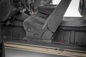 Chevrolet Silverado 1500 Floor Mats - Front + Rear - Rough Country - Sure-Fit - '99-'06